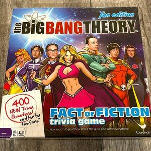 The Big Bang Theory Fact or Fiction Trivia Game (unopened)